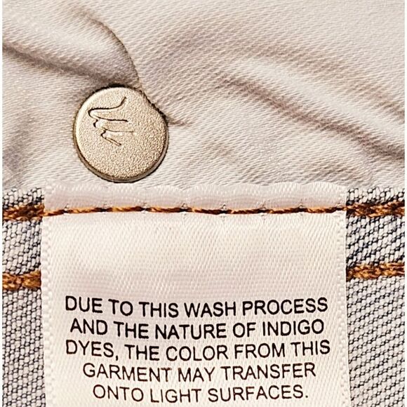 MADEWELL Women's Plus Size Super Soft Light Blue  10" High Rise Skinny Crop Jean - Picture 13 of 16